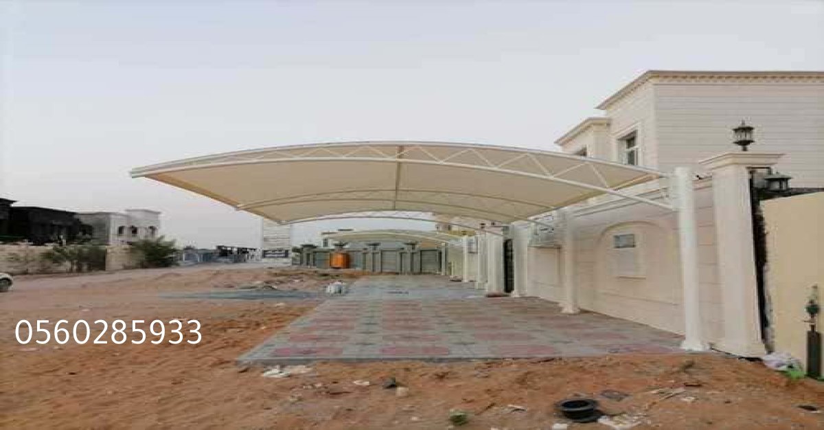 تركيب ظلات سيارات لحماية المركبات من الشمس